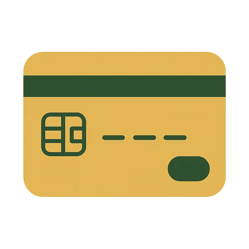 Visa and Mastercard icon